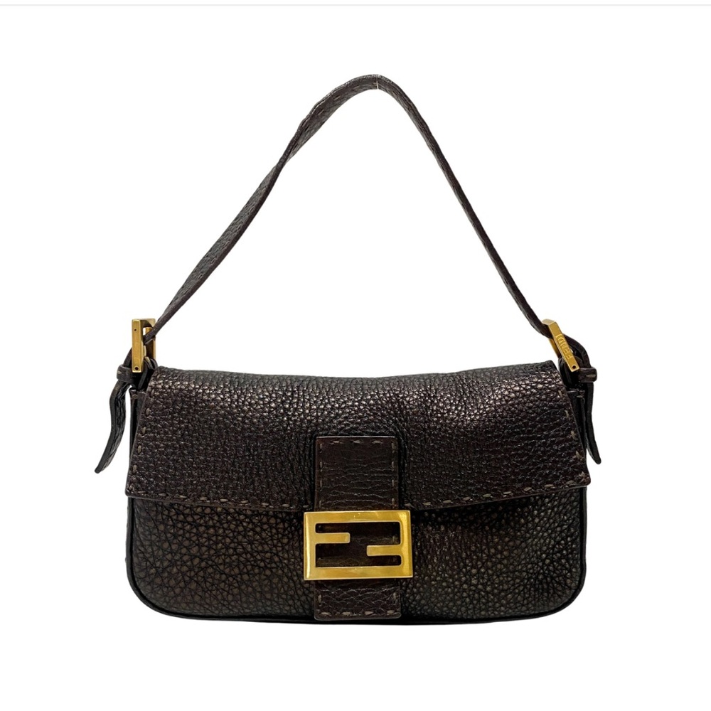 Fendi Selleria Baguette Bronze